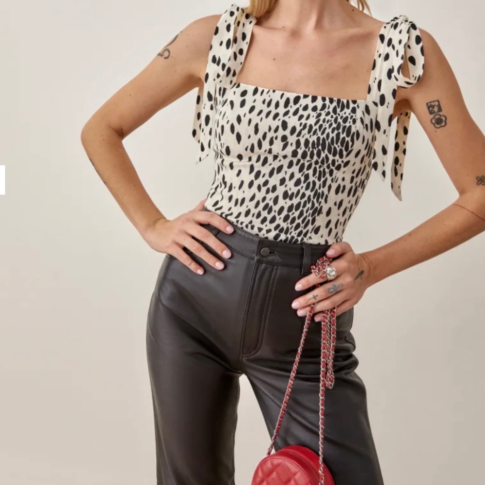 Reformation Ellora top